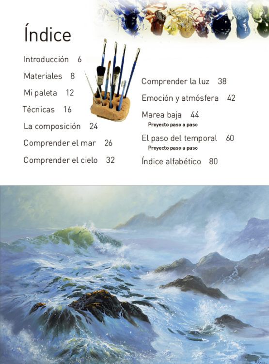 el mar y el cielo al óleo art. nr. 219088