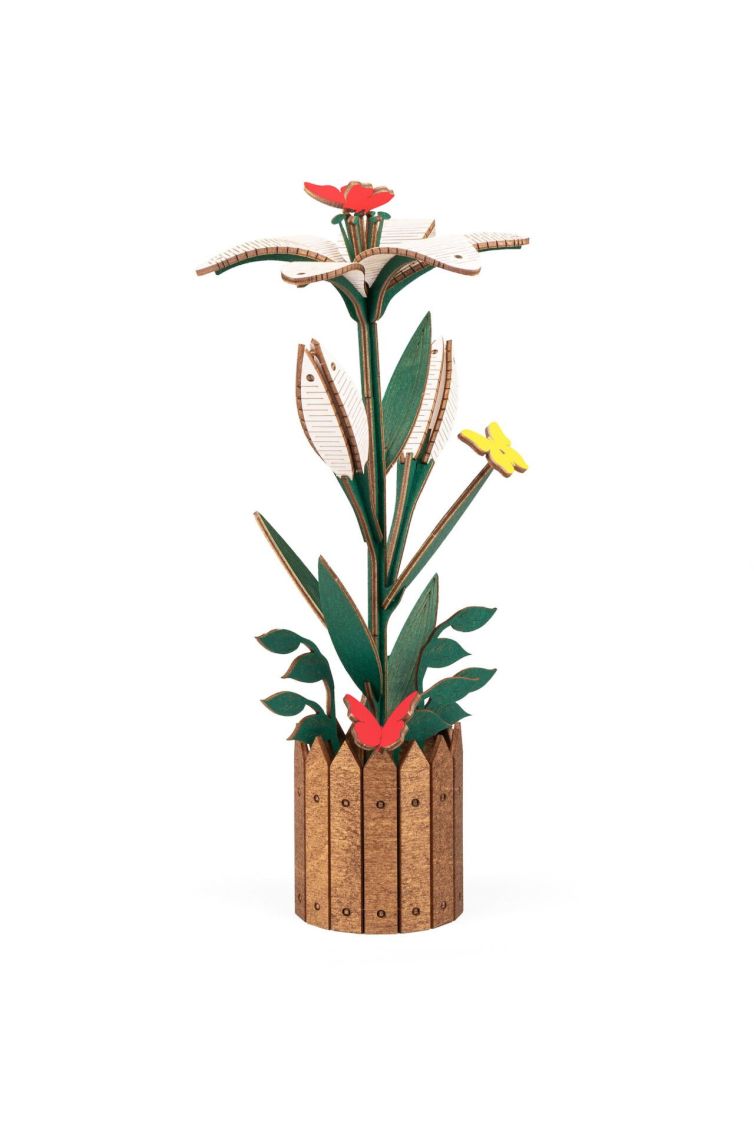 Flores de Madera – Flower Lily Art.-Nr. 00453