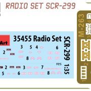 1:35 u.s. radio set scr 299 art. nr. 35455