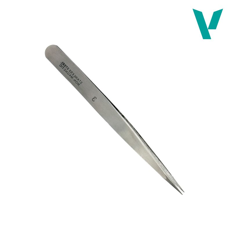pinzas de precisión de punta recta (120 mm) art. nr. t12003