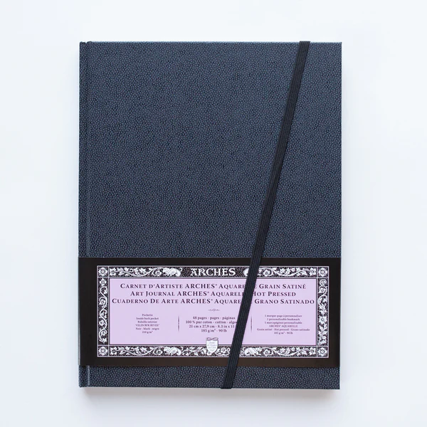Cuaderno de Arte Arches® Grano Satinado A4 21×27,9 185g/m² 24 hojas Art.-Nr. A1711883
