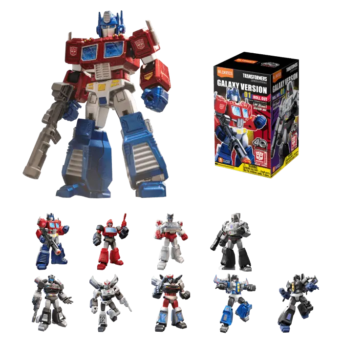 Caja Sorpresa Figura Blokees Transformers Galaxy Version 01 ROLL OUT Art.-Nr. 71100