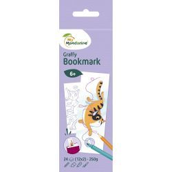 cuaderno marcapáginas para colorear clairefontaine – graffy art. nr. gy100c