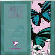 cuaderno para colorear clairefontaine – mariposas art. nr. 97507c