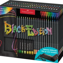 estuche enrollable lápices black edition 72 colores art. nr. 116418