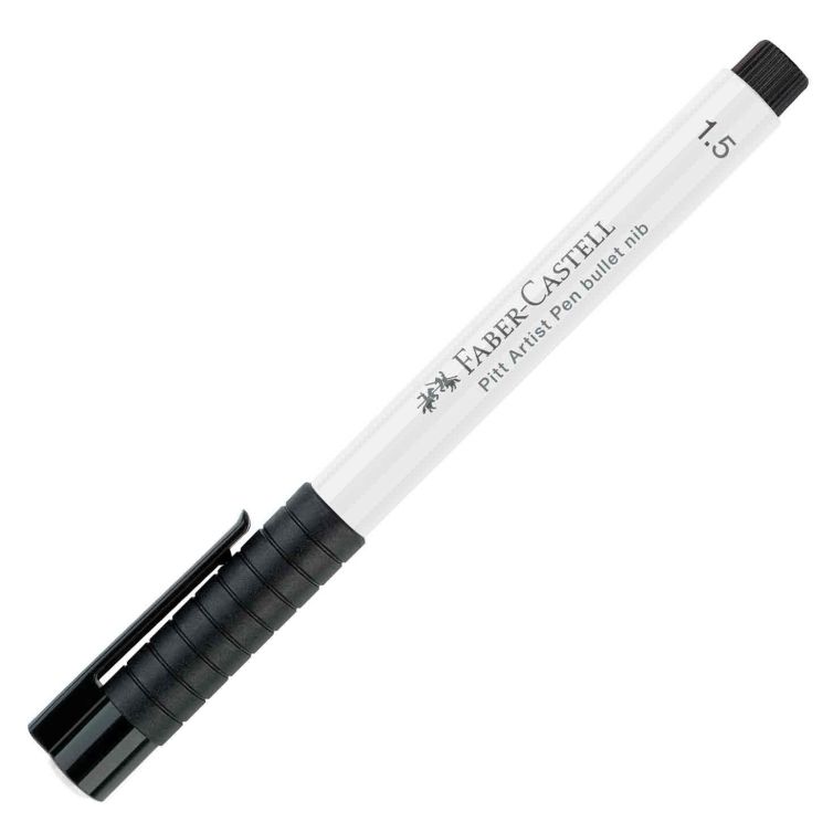 Rotulador Pitt Artist Pen Faber-Castell – Blanco Art.-Nr. 167893