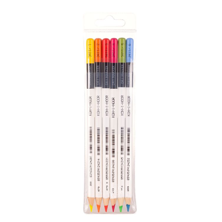 Set de 6 Lápices Fluorescentes Koh-I-Noor Art.-Nr. 3415006001TE
