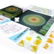 set para bordar con abalorios mandala 5 art. nr. 33305