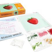 set para bordar con abalorios strawberry art. nr. 44411
