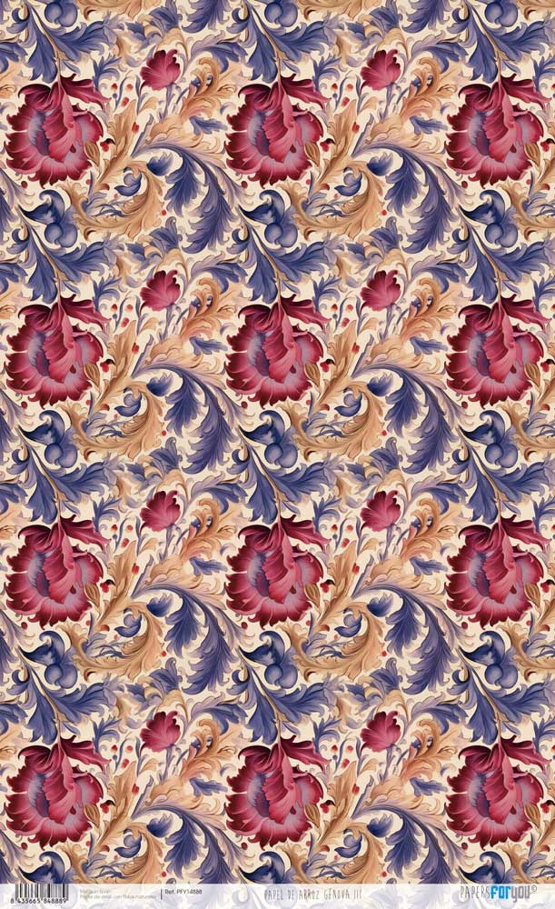 papel de arroz génova iii 54×33 cm art. nr. pfy 14888