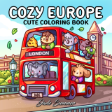 libro para colorear cozy europe art. nr. aa 0009
