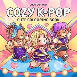 libro para colorear – cozy k pop art. nr. aa 0009