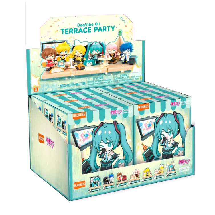 Caja Sorpresa Figura Blokees Hatsune Miku DaaVibe 01 Terrace Party Art.-Nr. 73531