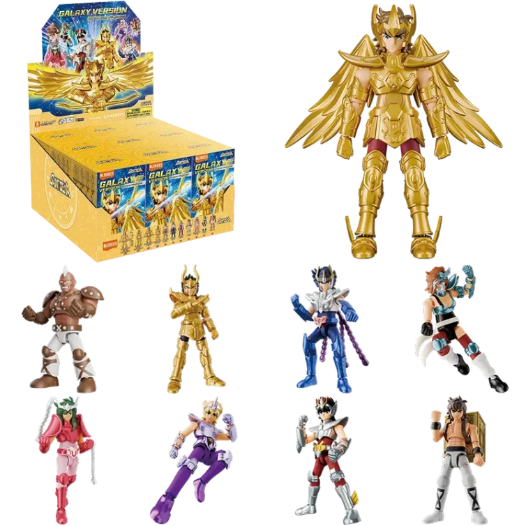 Caja Sorpresa Figura Blokees Saint Seiya Galaxy Version 01 The Legacy of Sagittarius Art.-Nr. 75001