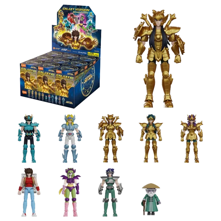 Caja Sorpresa Figura Blokees Saint Seiya Galaxy Version 02 The Legacy of the Gold Saints Art.-Nr. 75032
