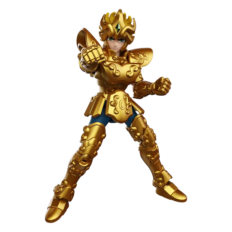 caja sorpresa figura blokees saint seiya galaxy version 03 gold zodiac art. nr. 75033
