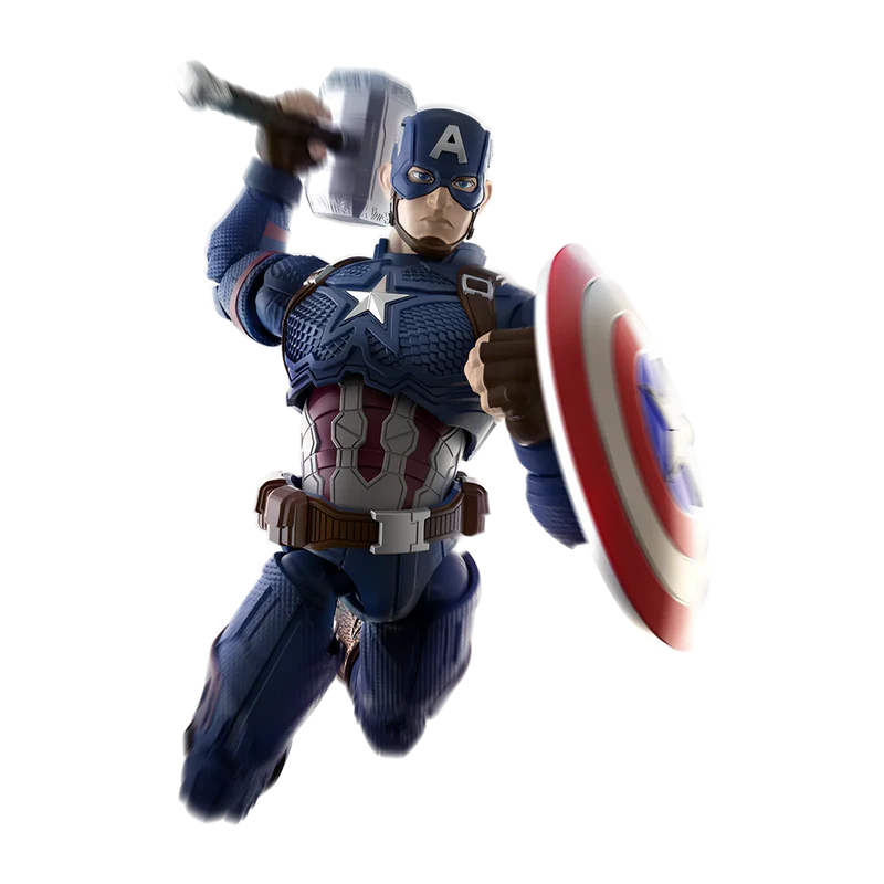 figura champion class blokees marvel infinity saga: capitán américa art. nr. 81115