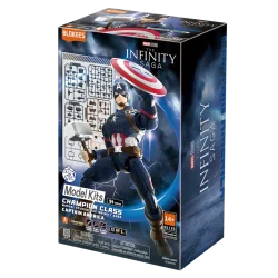 figura champion class blokees marvel infinity saga: capitán américa art. nr. 81115