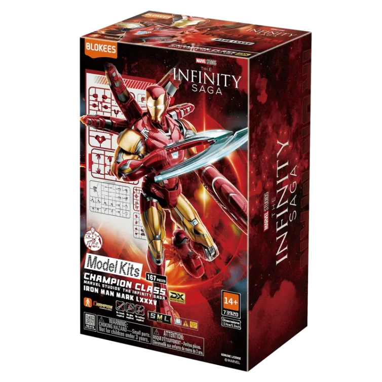 Figura Champion Class Blokees Marvel Infinity Saga: Iron Man MK85 Art.-Nr. 73920