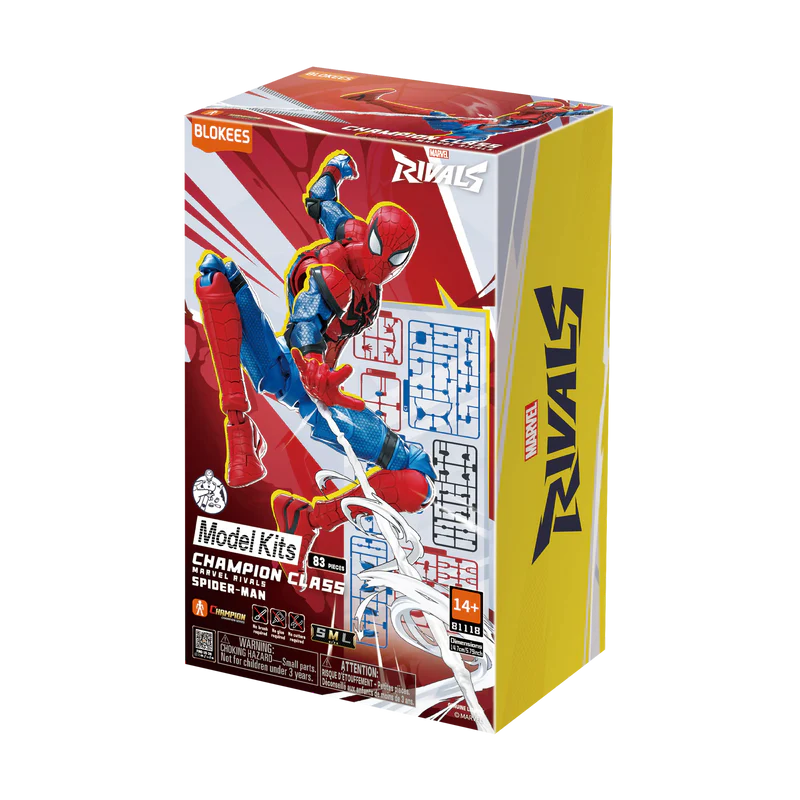 figura champion class blokees marvel rivals: spider man art. nr. 81118