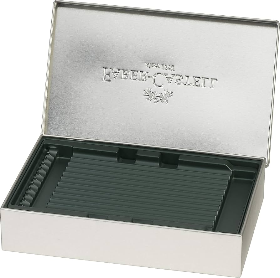 estuche de metal para 36 piezas faber castell art. nr. 180011