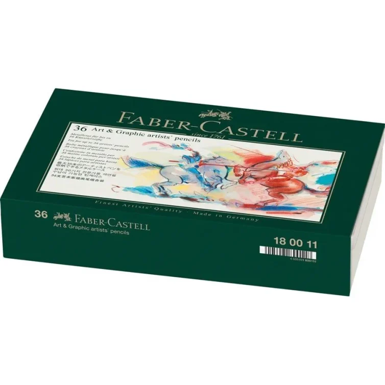 Estuche de metal para 36 lápices Faber-Castell Art.-Nr. 180011