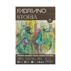 bloc dibujo fabriano storia 12,5x18 180g/m² 30 hojas art. nr. 19100731