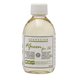 limpiador de origen vegetal sennelier "green for oil" 250 ml art. nr. n135220.250
