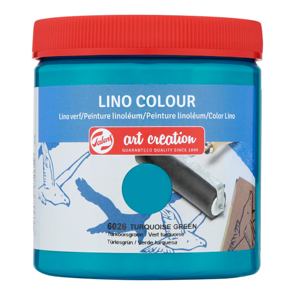 Lino Colour Talens 250 ml – Verde Turquesa Art.-Nr. 443660260