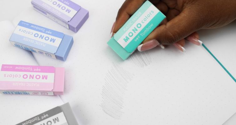 Goma de Borrar Tombow MONO Color – Verde Art.-Nr. EC-CL61