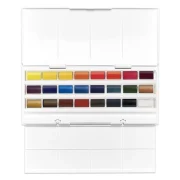 caja acuarela cotman winsor & newton 24 colores art. nr. 0390084
