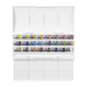 caja acuarela cotman winsor & newton 24 colores art. nr. 0390084