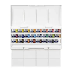 caja acuarela cotman winsor & newton 24 colores art. nr. 0390084