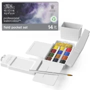 caja de bolsillo acuarela profesional winsor & newton art. nr. 0190685