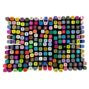 professional markers gama artist 204 colores art. nr. ab 1204