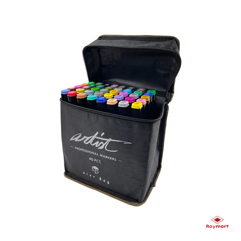 professional markers gama artist 40 colores art. nr. ab 0740