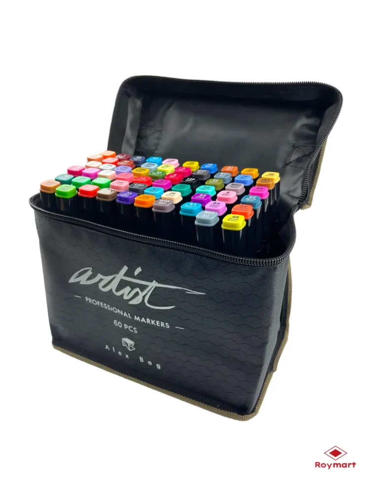 Estuche Rotuladores al Alcohol Artist 60 Colores Art.-Nr. AB-0760