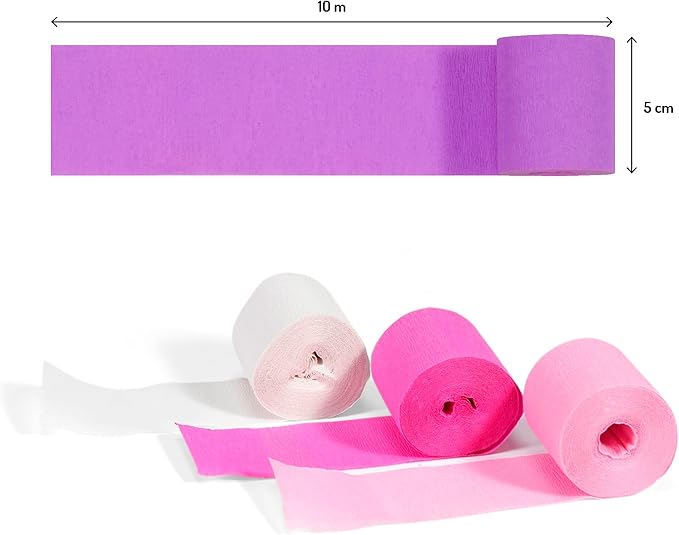 papel crespón para flores 4 colores art. nr. 914291c