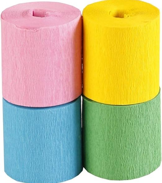 Papel crespón para flores 4 colores Art.-Nr. 914294C