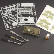 1:56 cromwell mk. iv + pegamento + 3 rotuladores de pincel acrílicos art. nr. 75004