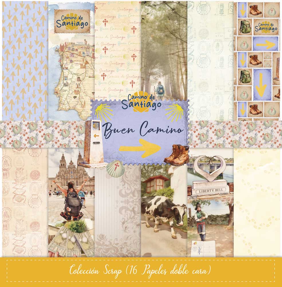 colección "buen camino" 30 x 30 art. nr. pfy 16348