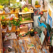 cathy’s flower house art. nr. dg104