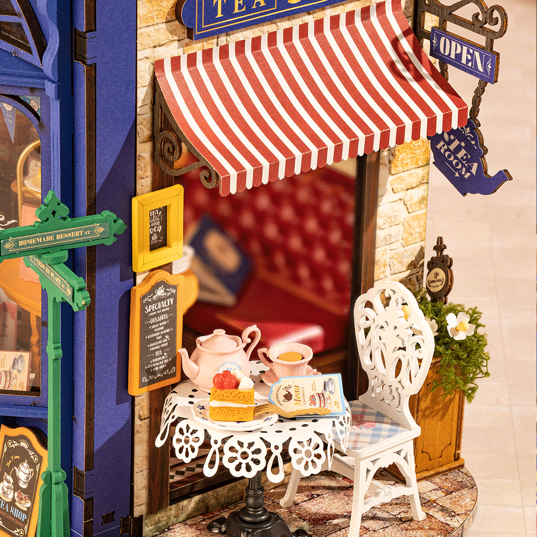 leisure time tea room art. nr. dg171