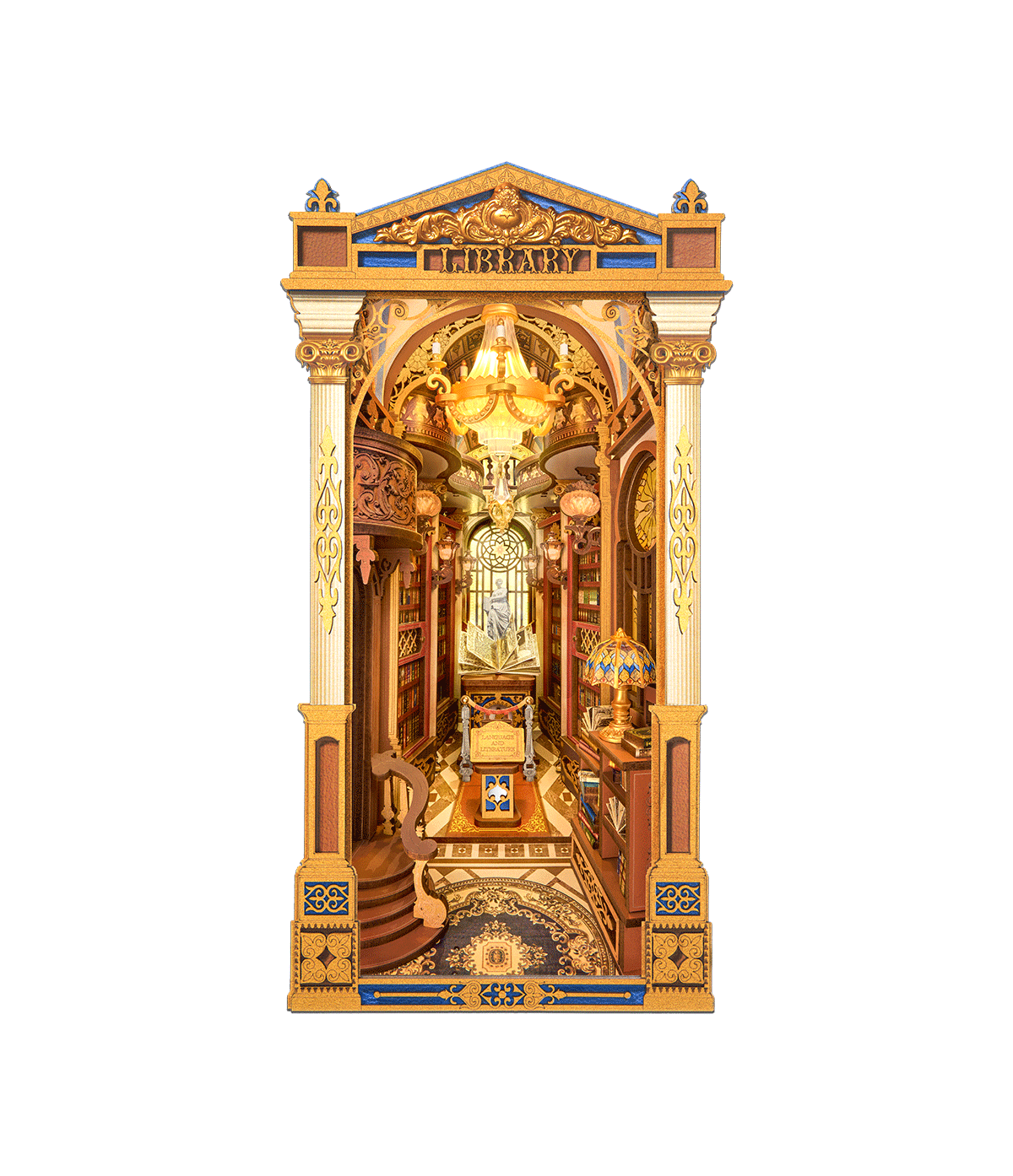 library of wonders art. nr. tgb16