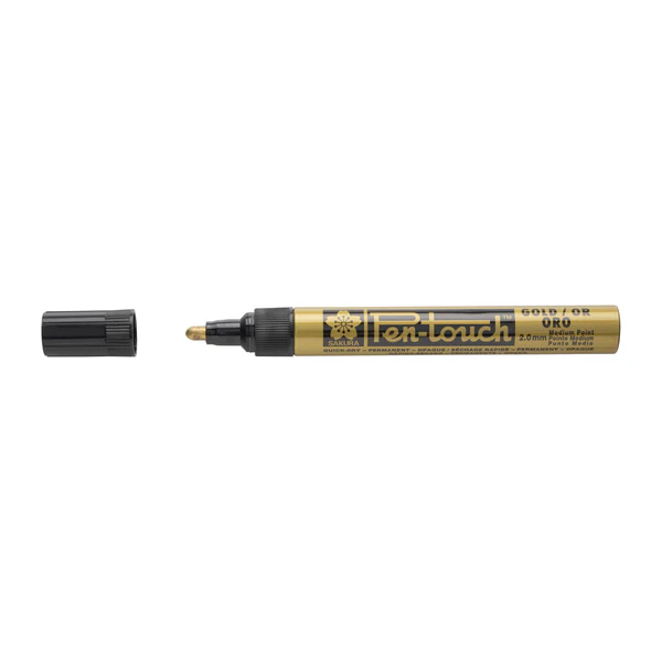 rotulador sakura pen touch medio oro art. nr. 41501