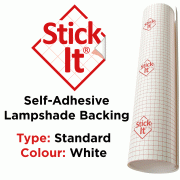 pvc adhesivo para pantalla de lámpara blanco 50 x150 cm art. nr. 2205