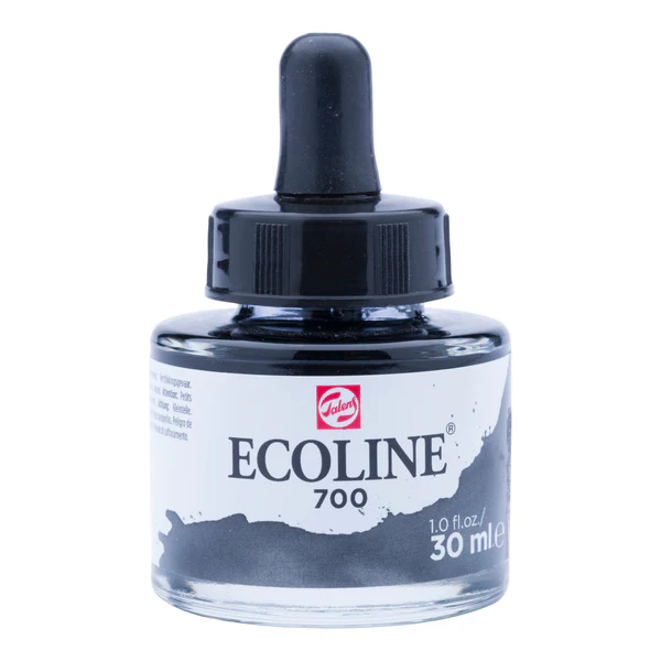 Acuarela Líquida Ecoline 30 ml – Negro Art.-Nr. 11257001