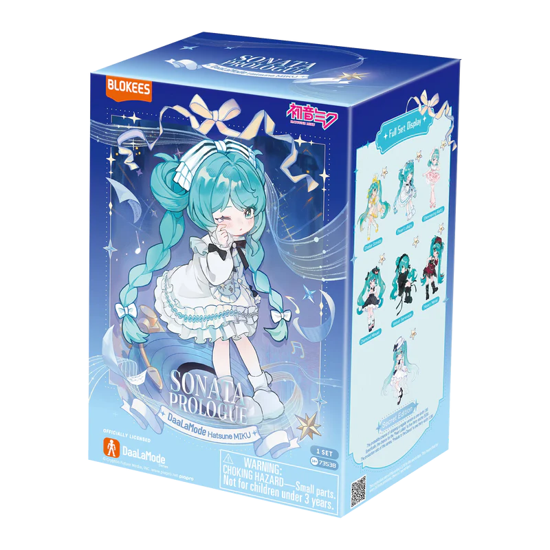 caja sorpresa figura blokees daalamode series hatsune miku 01 sonata prologue art. nr. 73538