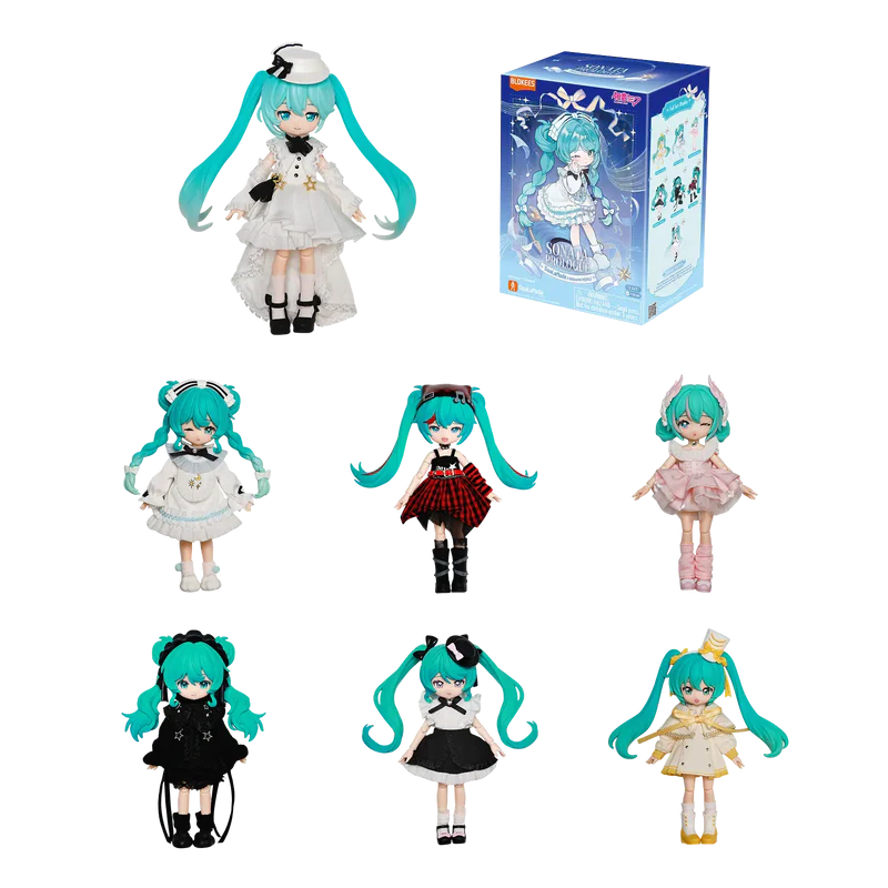 caja sorpresa figura blokees daalamode series hatsune miku 01 sonata prologue art. nr. 73538