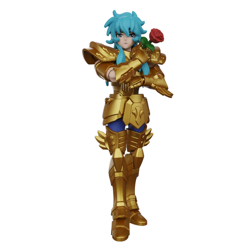 caja sorpresa figura blokees saint seiya galaxy version 04 gold zodiac ② art. nr. 75034